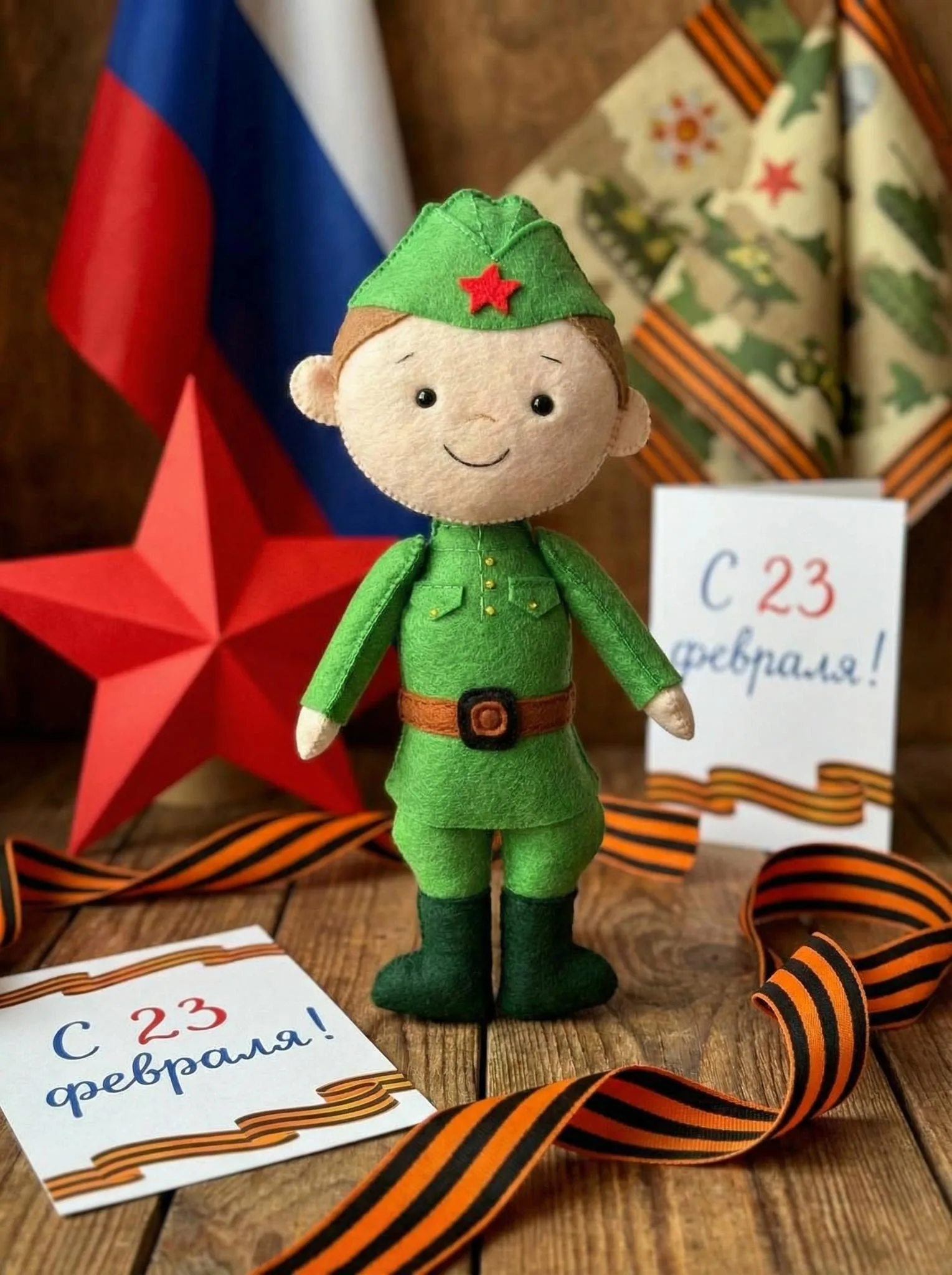 Выкройка солдата